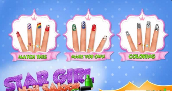 星星女孩的美甲屋游戏截图3