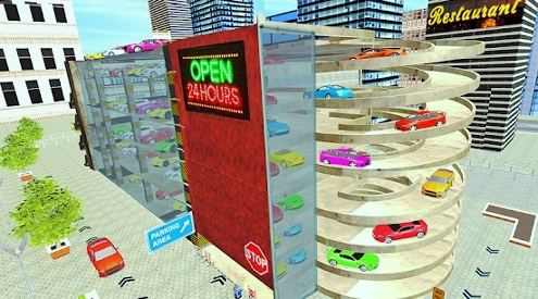 现代跑车停车模拟游戏截图1