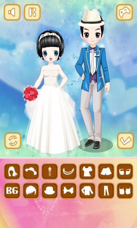 可爱公主新娘装扮游戏截图2