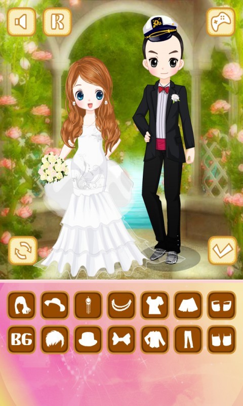 可爱公主新娘装扮游戏截图3