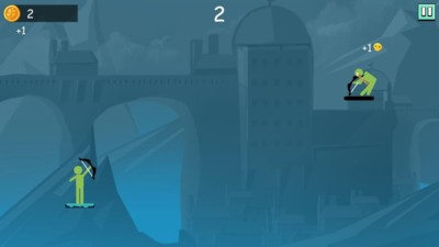 绿色火柴人之弓游戏截图3