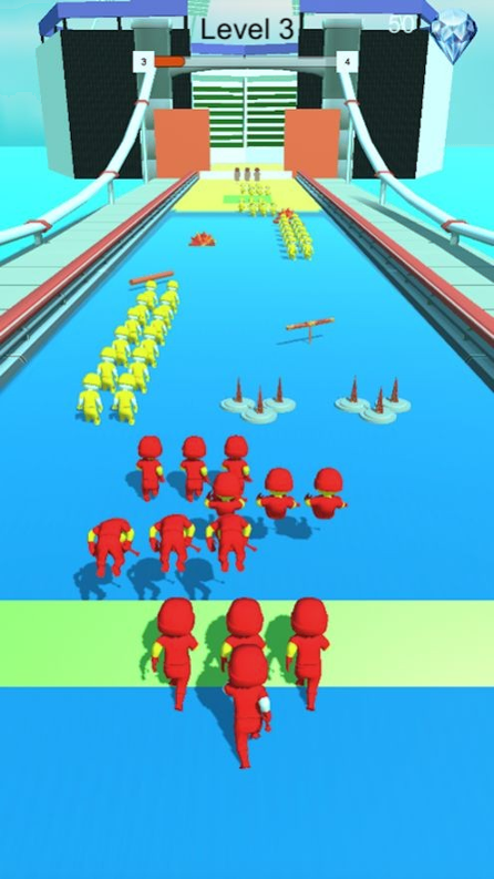 人群楼梯坠落游戏截图1