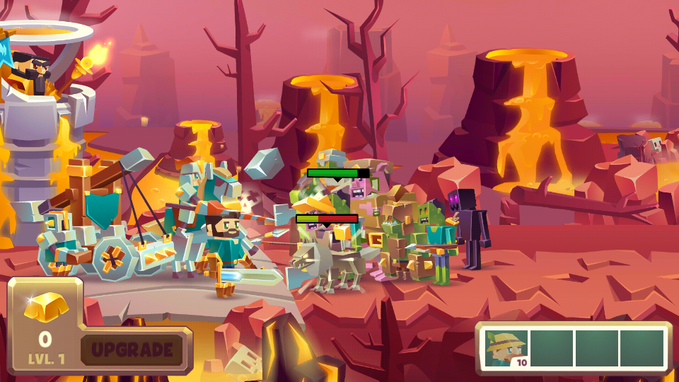 史蒂夫城堡-游戏截图1