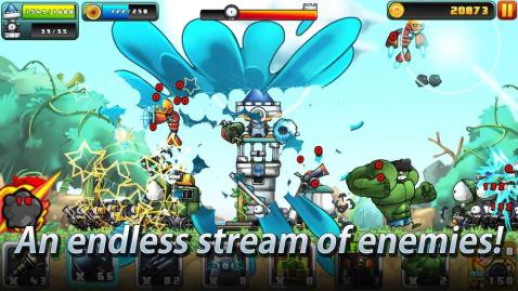 卡通防卫战再起游戏截图3