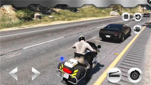 警用摩托车模拟3D-游戏截图2
