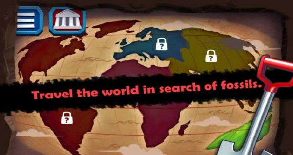 恐龙化石的挖掘游戏截图2