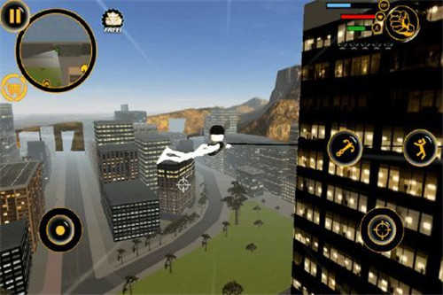 火柴人绳索英雄3游戏截图2