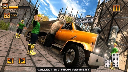 越野货车停车场游戏截图1