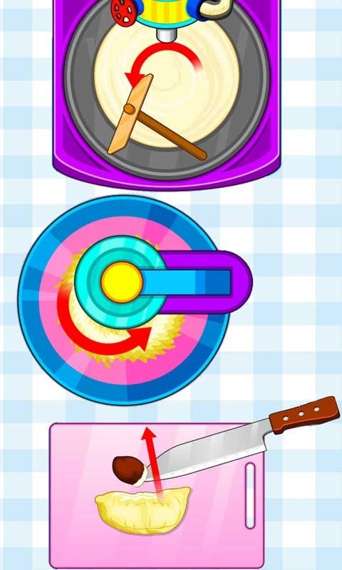 甜点制作食谱游戏截图2