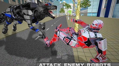 狼机器人警察游戏截图3