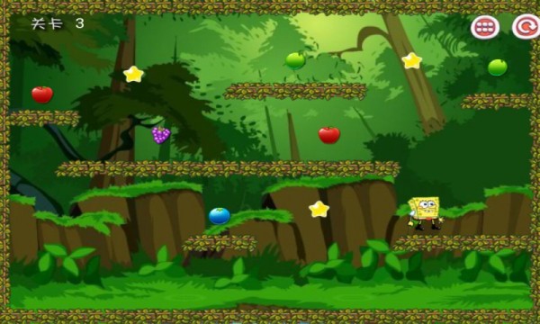 弹跳的海绵宝宝游戏截图2
