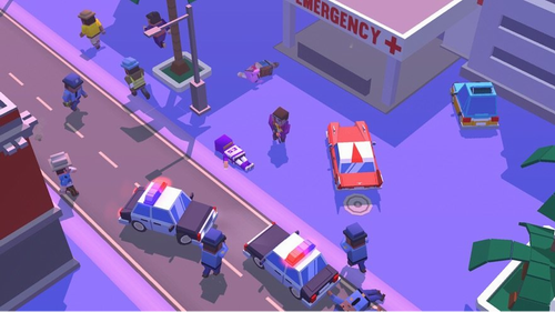 尼斯城开车和拍摄-游戏截图1