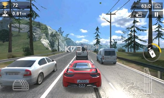 狂野交通赛车游戏截图3