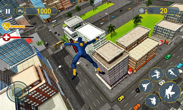 绳蛙忍者英雄-维加斯游戏截图1