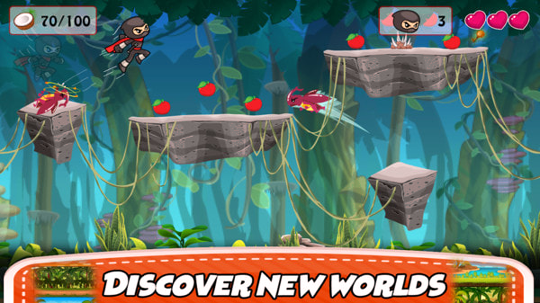 原始人森林探险游戏截图3