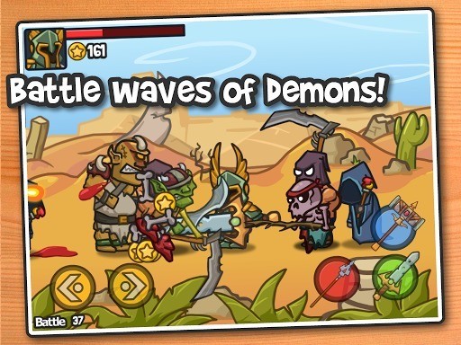 圣骑士大战恶魔游戏截图1