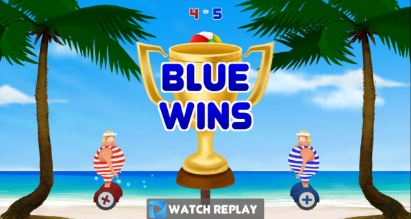 相扑排球游戏截图1