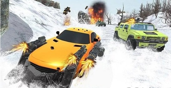 愤怒的死亡雪车游戏截图1