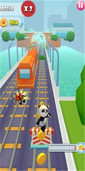 大熊猫跑酷游戏截图3