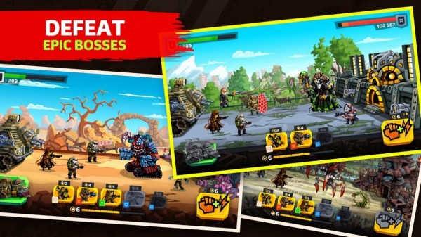 荒地史诗战争游戏截图2