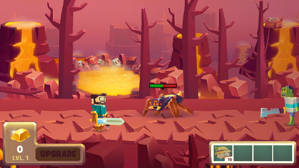 史蒂夫城堡-游戏截图2