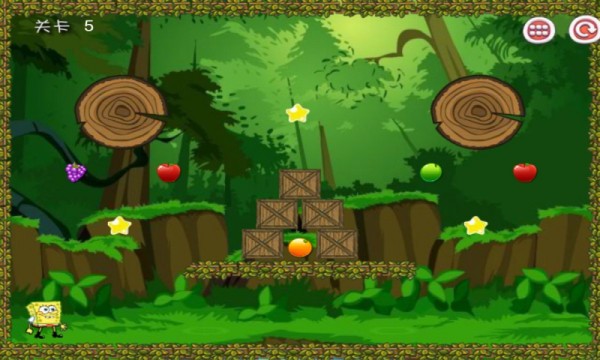 弹跳的海绵宝宝游戏截图3