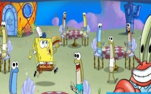 海绵宝宝生锈的厨师游戏截图3