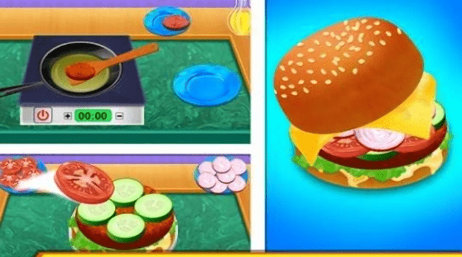 街头食物烹饪游戏截图2