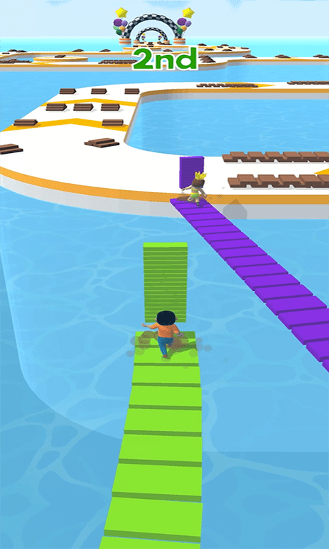 搭木板争夺赛游戏截图1