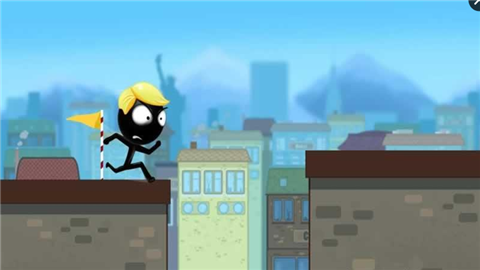 纽约火柴人跑酷-游戏截图2