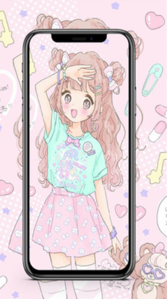 粉彩女孩色彩少女游戏截图2