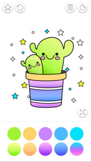 渐变卡哇伊图画书游戏截图2
