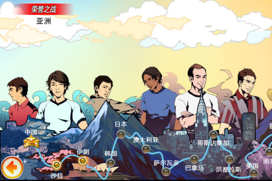 天天足球实况世界杯游戏截图1