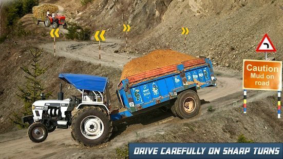 拖拉机手推车货物养殖模拟游戏截图1