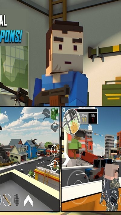 未知生存枪战游戏截图3