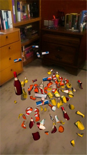 疯狂的瓶射击游戏截图1