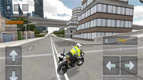 警用摩托自由世界模拟3D游戏截图1