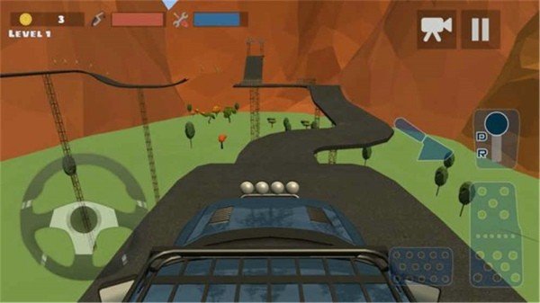 轨道平衡汽车游戏截图2