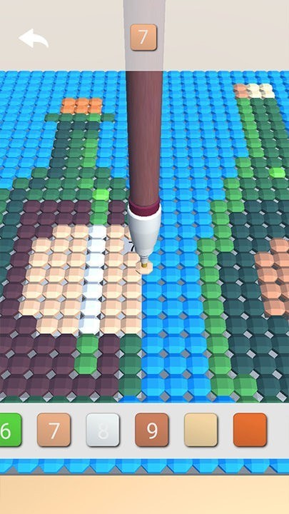 艺术涂鸦填色大师-游戏截图2