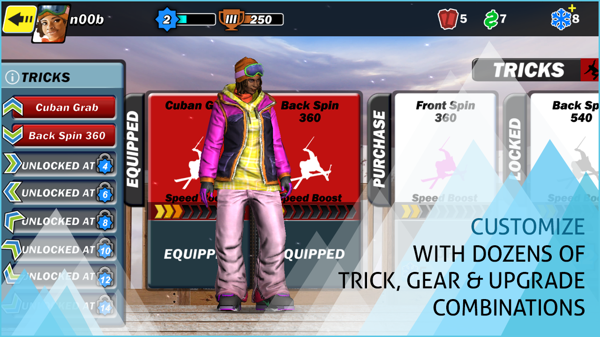 极限巅峰滑雪游戏截图2