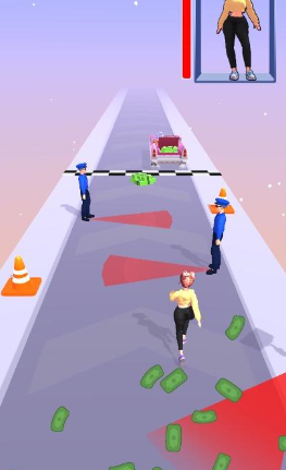 通缉犯乔装跑游戏截图1