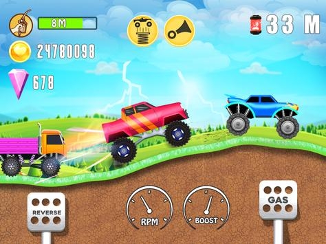 怪物卡车游戏的孩子游戏截图1