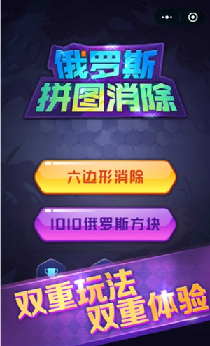 俄罗斯拼图消除游戏截图1