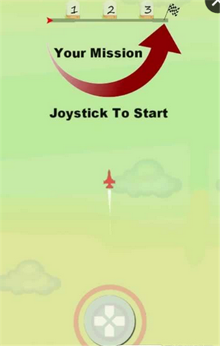 战机导弹回避游戏截图1