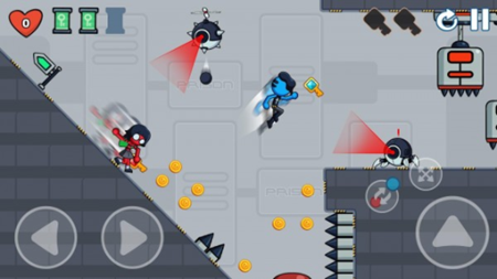 红蓝火柴人越狱游戏截图3