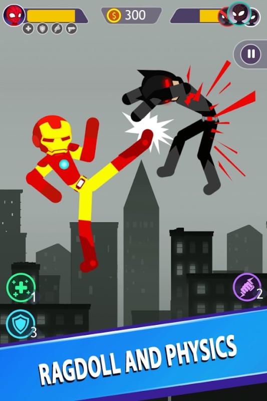 火柴人之战超级影子游戏截图1