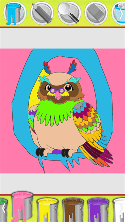 画画板趣涂色游戏截图2