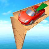 超级英雄斜坡赛车游戏截图1