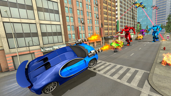 无人机机器人游戏截图2