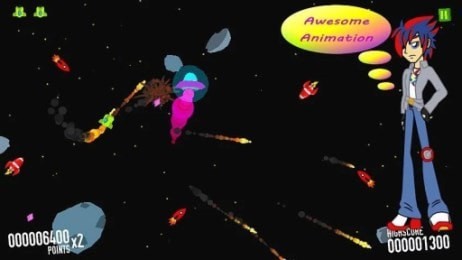 零重力刀片游戏截图1